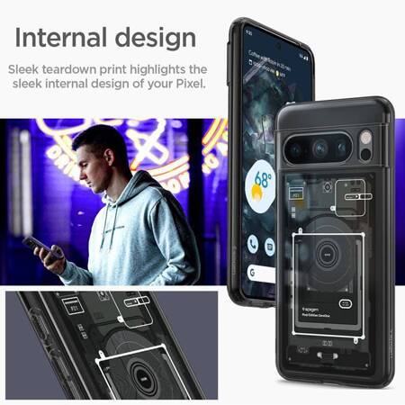 Spigen Ultra Hybrid - Etui do Google Pixel 8 Pro (Zero One)