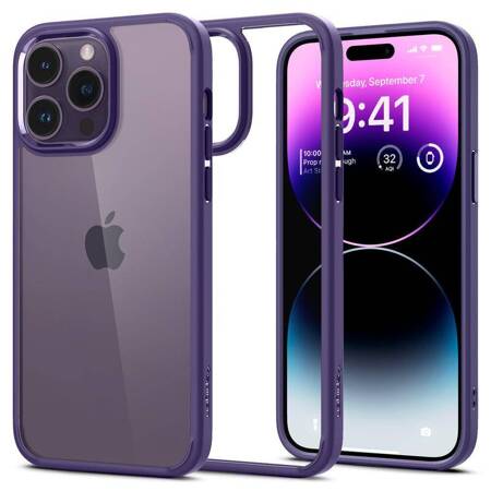 Spigen Ultra Hybrid - Etui do iPhone 14 Pro Max (fioletowy)