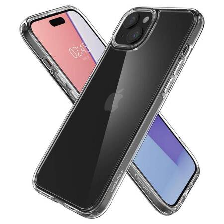 Spigen Ultra Hybrid - Etui do iPhone 15 Plus (Przezroczysty)