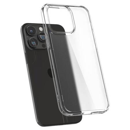 Spigen Ultra Hybrid - Etui do iPhone 15 Pro (Frost Clear)