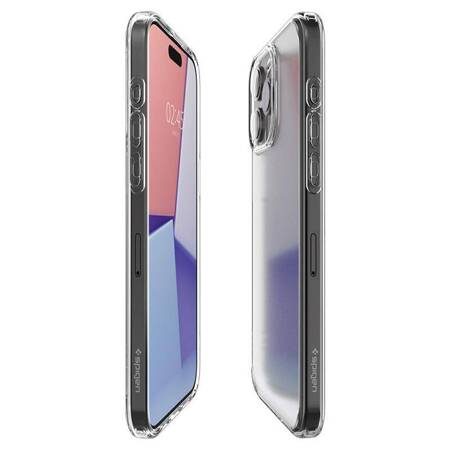 Spigen Ultra Hybrid - Etui do iPhone 15 Pro (Frost Clear)