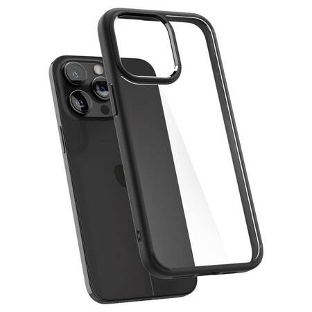 Spigen Ultra Hybrid - Etui do iPhone 15 Pro Max (Matte Black)