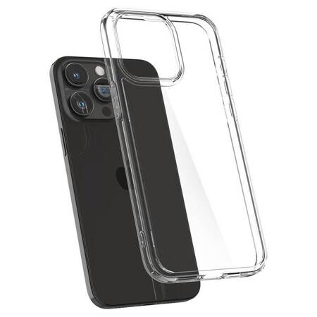 Spigen Ultra Hybrid - Etui do iPhone 15 Pro (Przezroczysty)