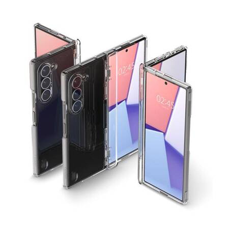 Spigen Ultra Hybrid Pro - Etui do Samsung Galaxy Z Fold 6 (Crystal Clear)