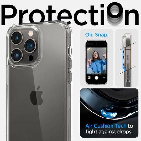 Spigen Ultra Hybrid iPhone 14 Pro Max przezroczysty/crystal clear ACS04816