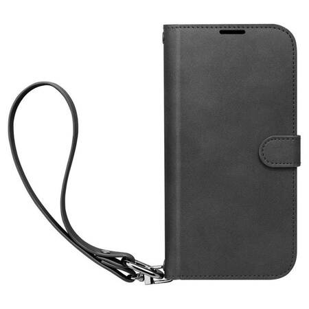 Spigen Wallet S Pro - Etui do iPhone 15 Pro (Czarny)