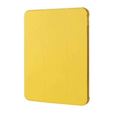 Tucano Satin Case – Etui do iPad 10.9 (2022) w/Magnet & Stand up z uchwytem Apple Pencil (żółty)
