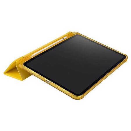 Tucano Satin Case – Etui do iPad 10.9 (2022) w/Magnet & Stand up z uchwytem Apple Pencil (żółty)