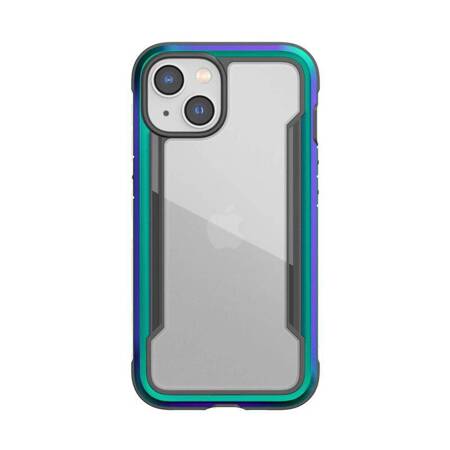 X-Doria Raptic Shield - Etui aluminiowe iPhone 14 (Drop-Tested 3m) (Iridescent)