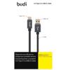 Budi - Kabel USB-A - USB-C, pozłacane wtyki, transfer do 5GB/s, 1,2 m (Czarny)