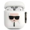 Karl Lagerfeld - Etui Apple Airpods (white)