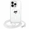 Karl Lagerfeld IML Choupette Head & Cord MagSafe - Etui iPhone 16 (przezroczysty)