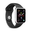 PURO ICON - Elastyczny pasek sportowy do Apple Watch 42/44/45 mm (S/M & M/L) (czarny)